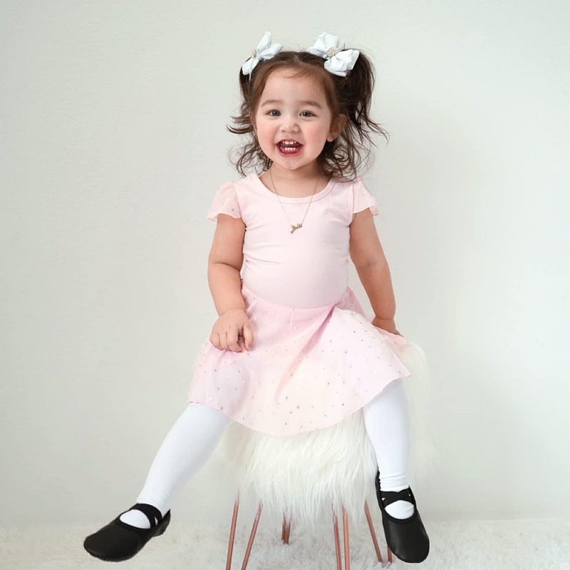 Stelle Girls' Ultra Soft Pro Dance Tight/Ballet Footed Tight(Toddler/Little Kid/Big Kid),2WT,L - Image 2